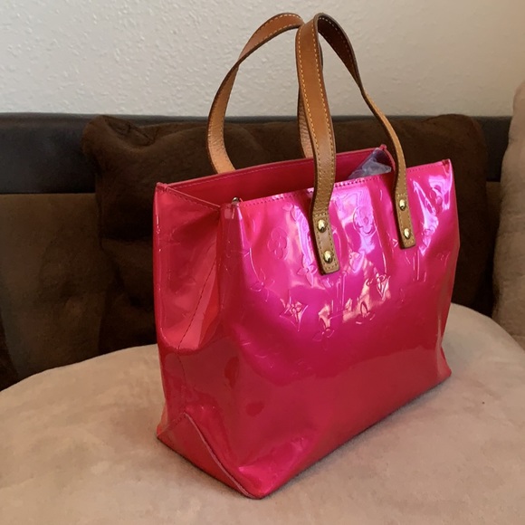 LV Mini Pink Vernis Tote - Picture 2 of 15